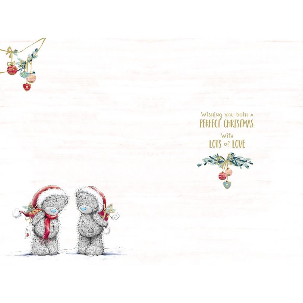 Mum & Dad Me to You Bear Christmas Card Extra Image 1